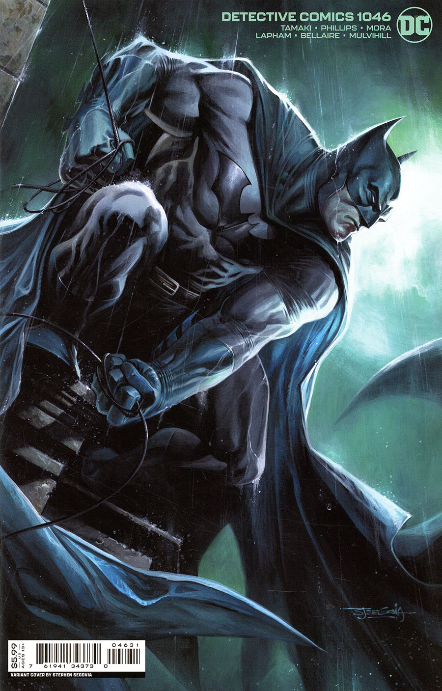 Detective Comics Vol 2 #1046 Cover C Incentive Stephen Segovia Card Stock Variant Cover