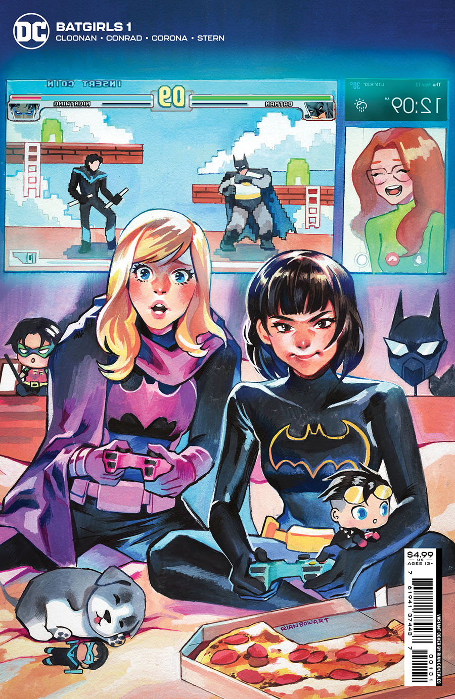 Batgirls #1 Cover E Incentive Rian Gonzales Card Stock Variant Cover