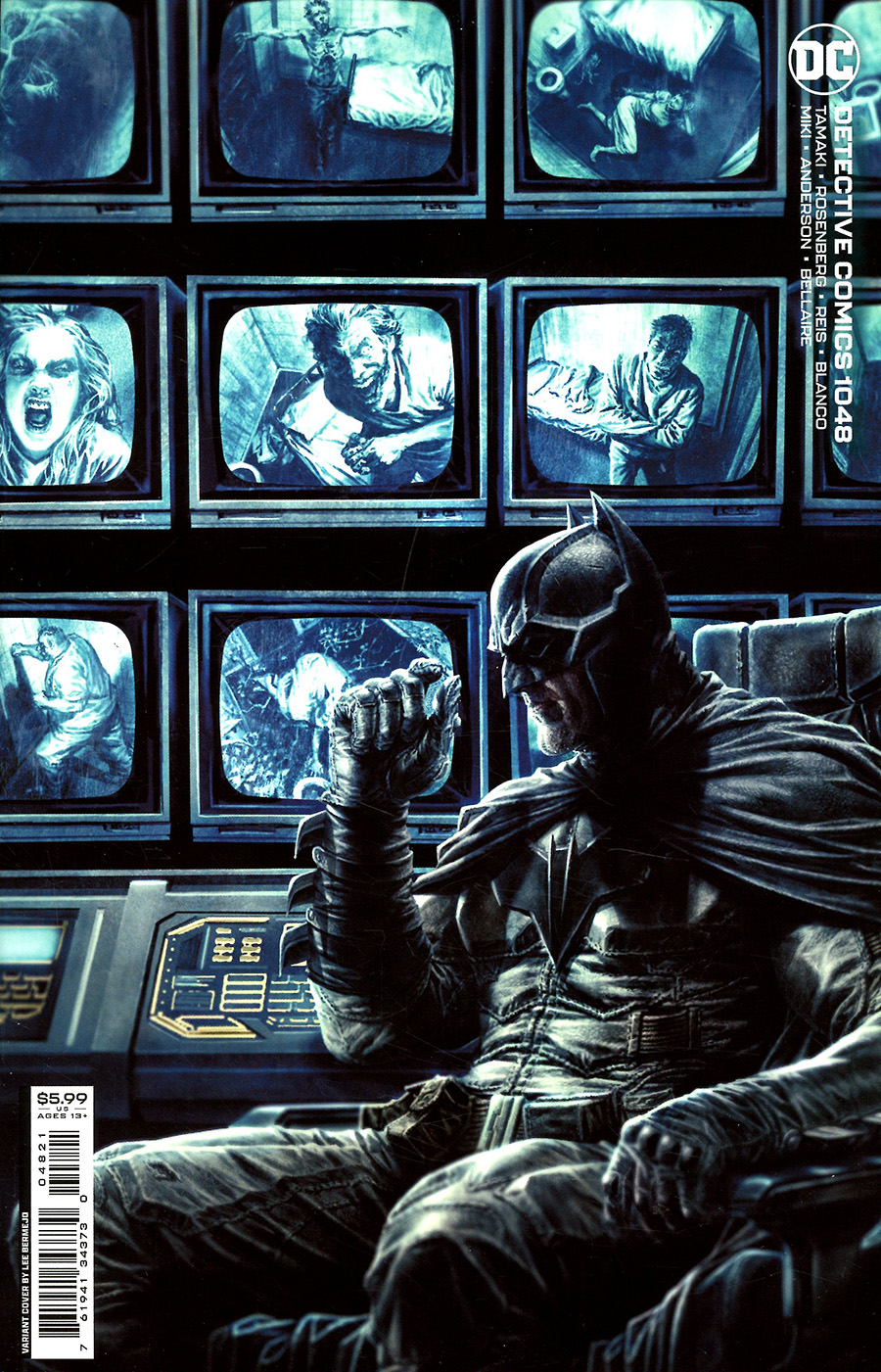 Detective Comics Vol 2 #1048 Cover B Variant Lee Bermejo Card Stock Cover