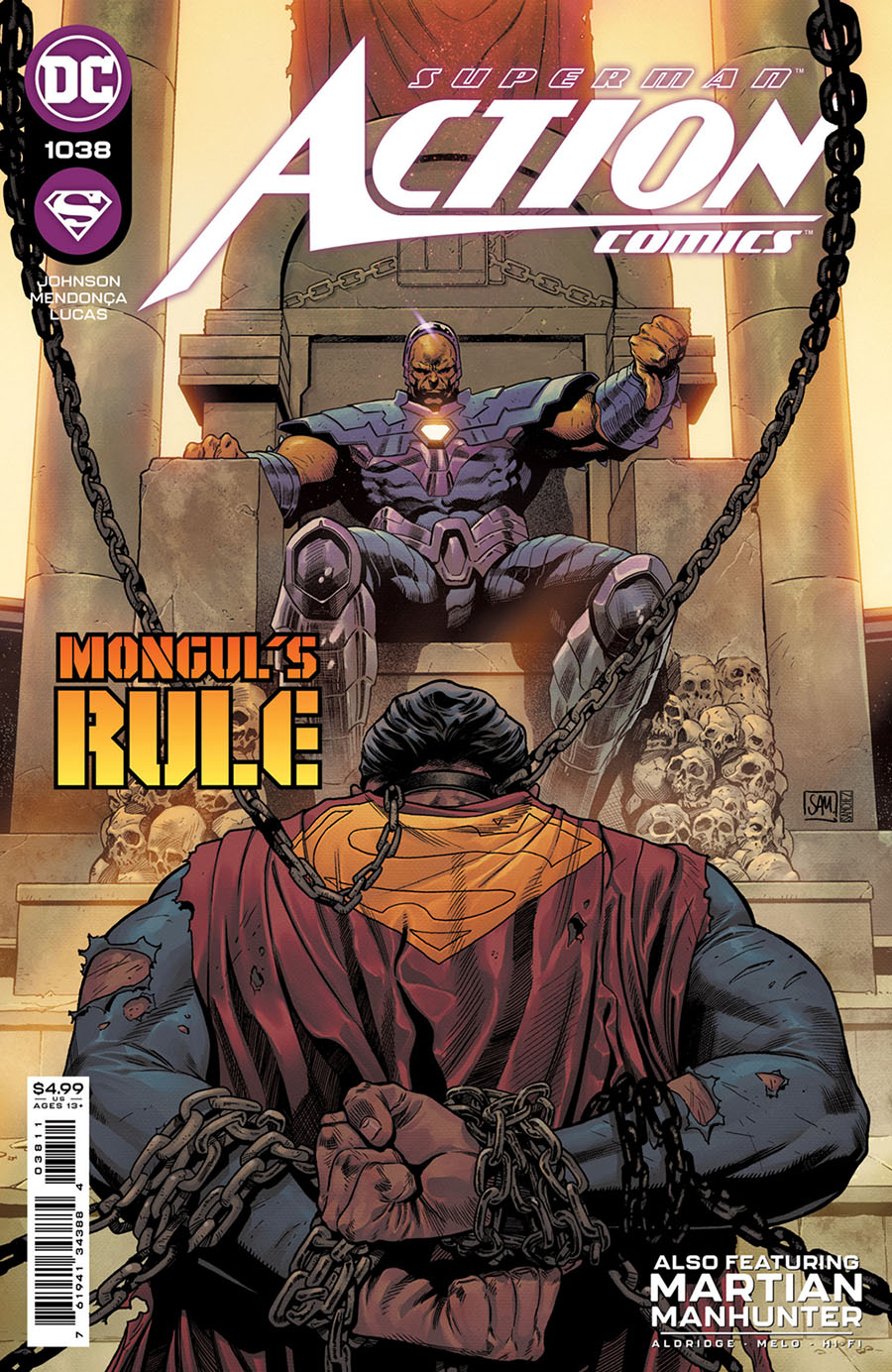 Action Comics Vol 2 #1038 Cover A Regular Daniel Sampere Cover