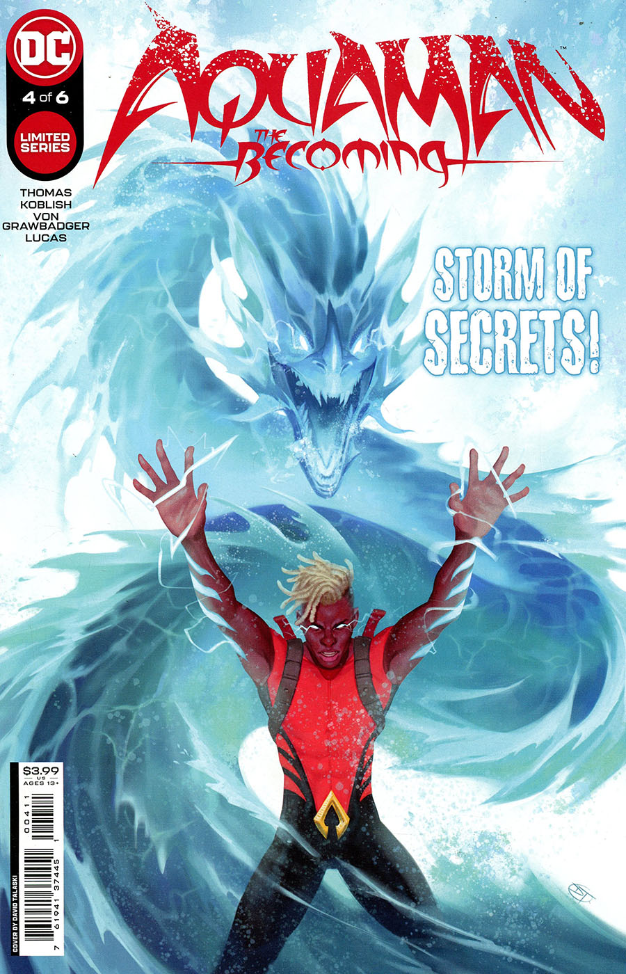 Aquaman The Becoming #4 Cover A Regular David Talaski Cover