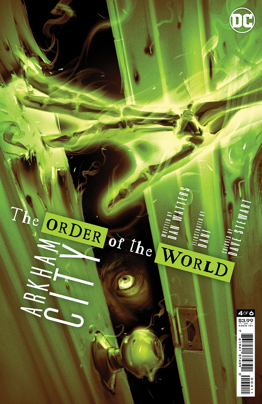Arkham City The Order Of The World #4 Cover A Regular Sam Wolfe Connelly Cover