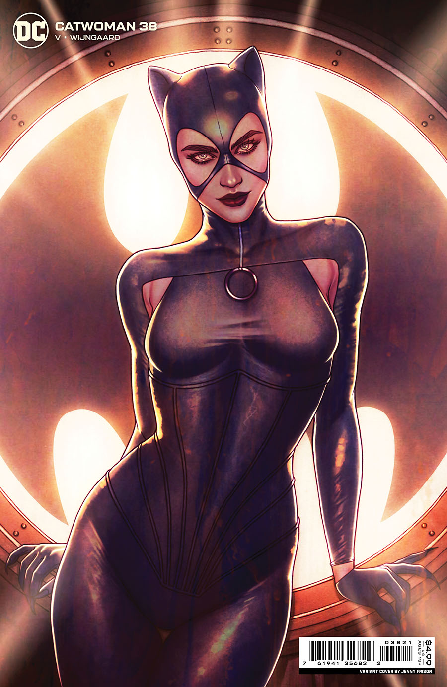 Catwoman Vol 5 #38 Cover B Variant Jenny Frison Card Stock Cover
