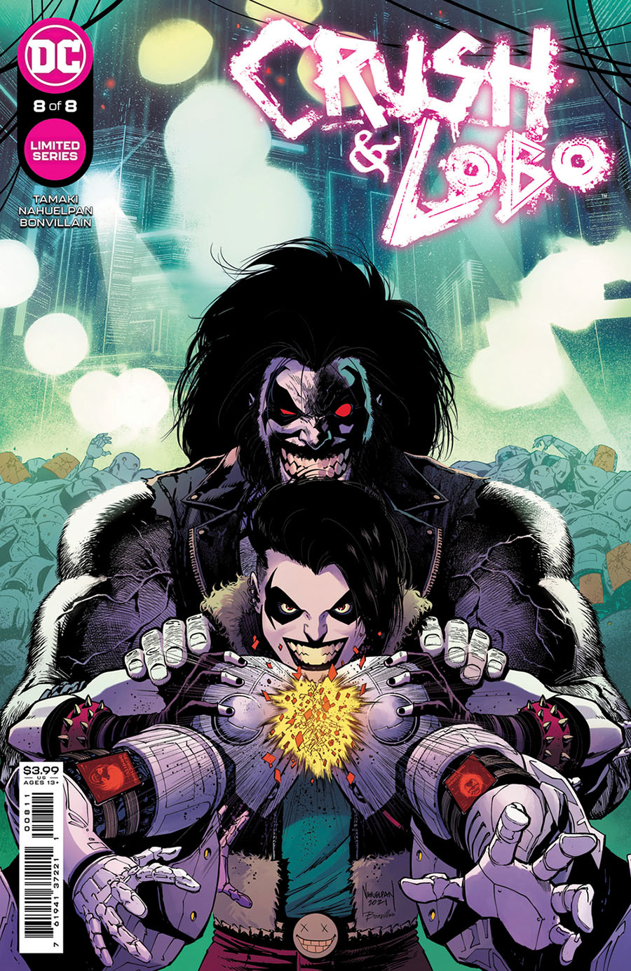 Crush & Lobo #8 Cover A Regular Amancay Nahuelpan Cover