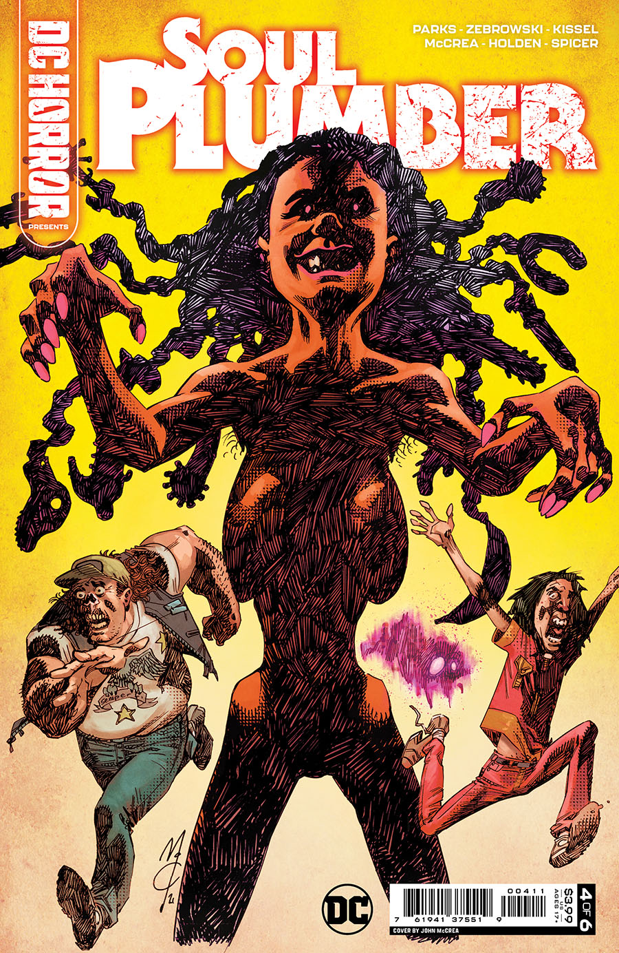 DC Horror Presents Soul Plumber #4 Cover A Regular John McCrea Cover