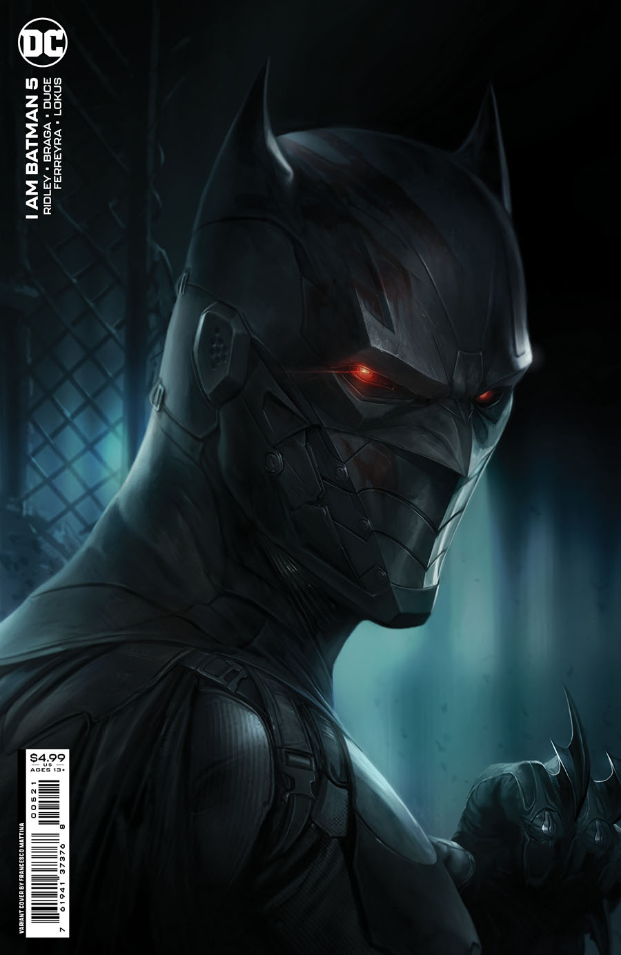 I Am Batman #5 Cover B Variant Francesco Mattina Card Stock Cover