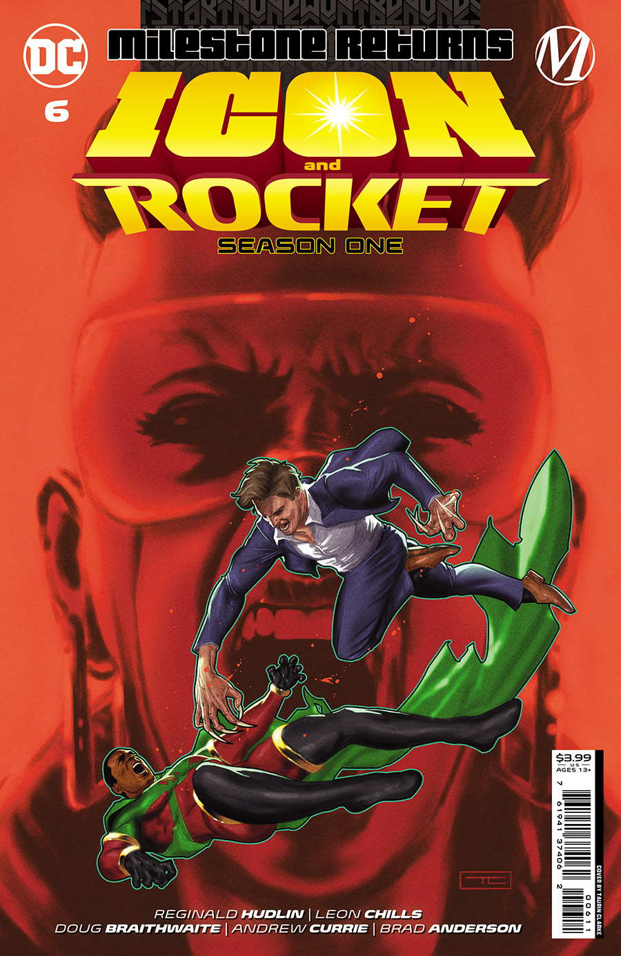 Icon & Rocket Season One #6 Cover A Regular Taurin Clarke Cover