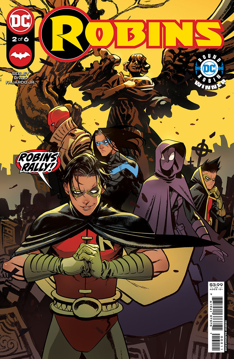 Robins #2 Cover A Regular Baldemar Rivas Cover