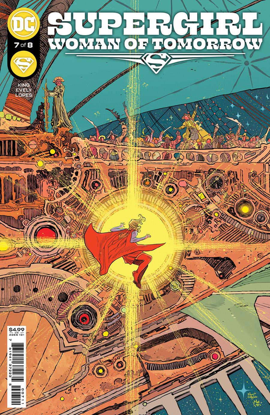 Supergirl Woman Of Tomorrow #7 Cover A Regular Bilquis Evely Cover
