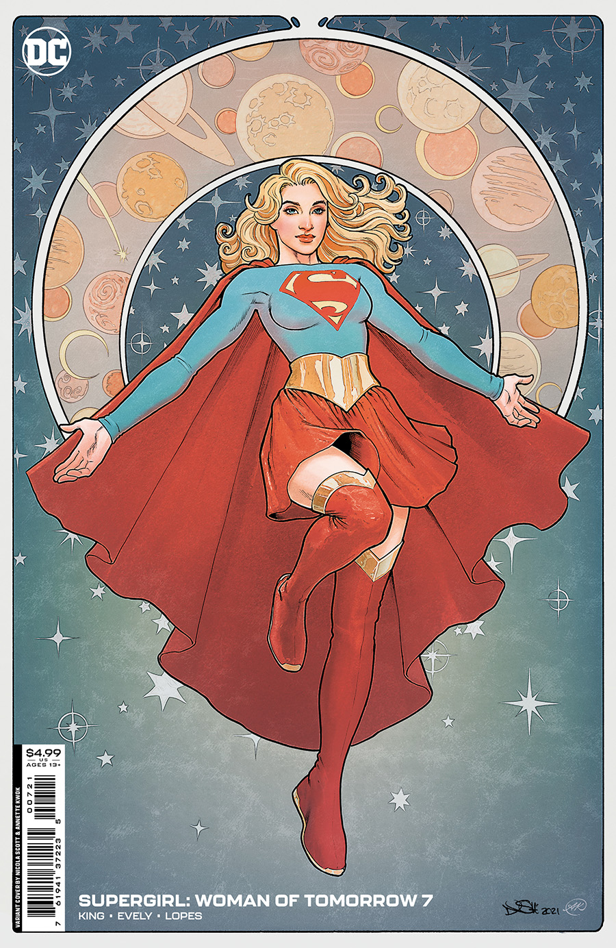 Supergirl Woman Of Tomorrow #7 Cover B Variant Nicola Scott Cover