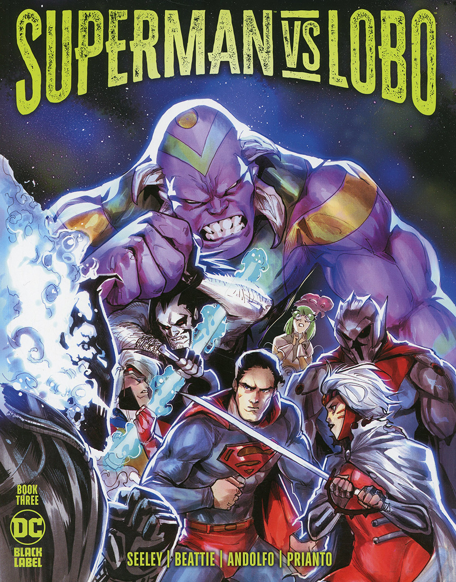 Superman vs Lobo #3 Cover A Regular Mirka Andolfo Cover