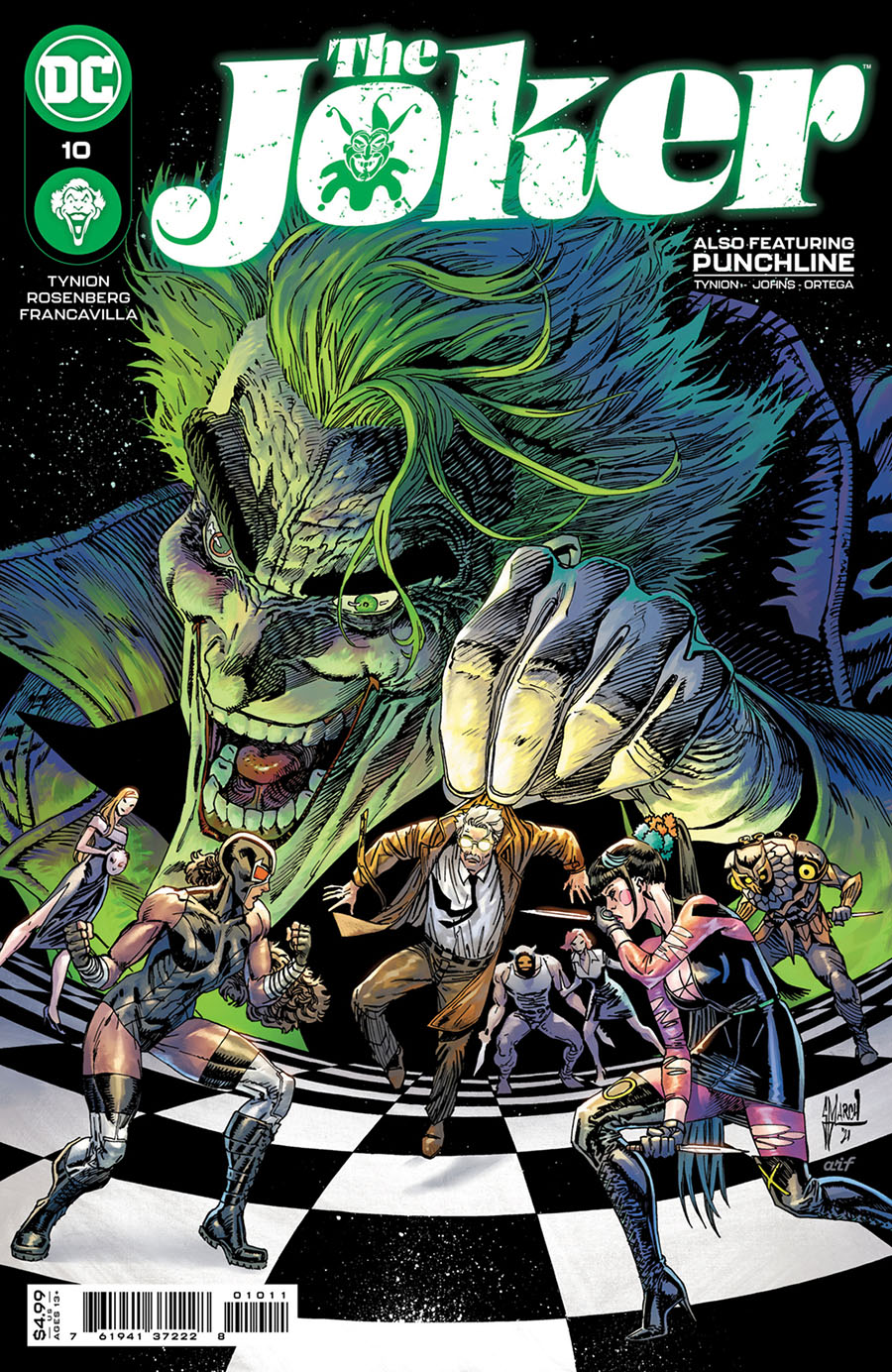 Joker Vol 2 #10 Cover A Regular Guillem March Cover