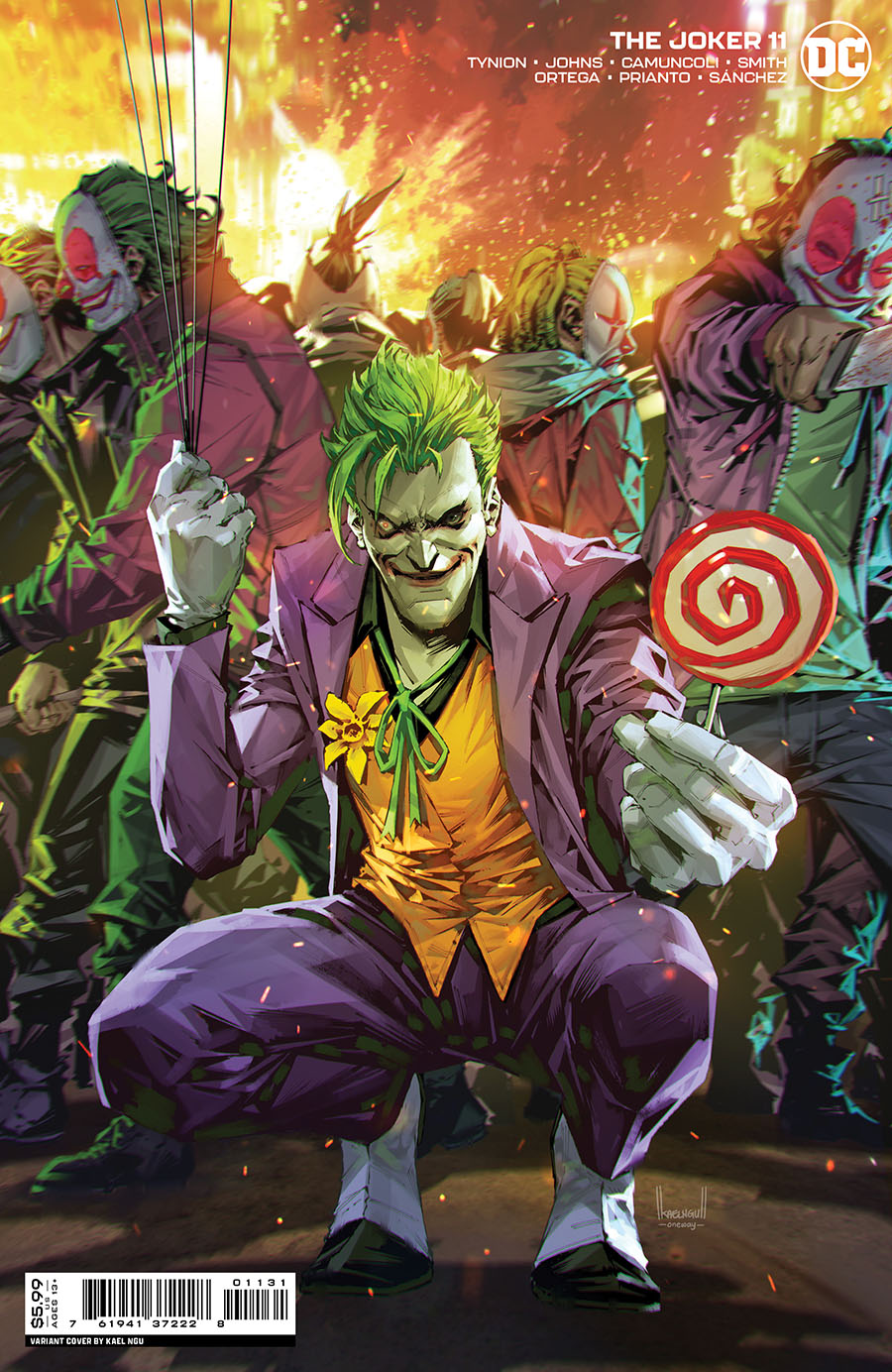 Joker Vol 2 #11 Cover C Variant Kael Ngu Cover