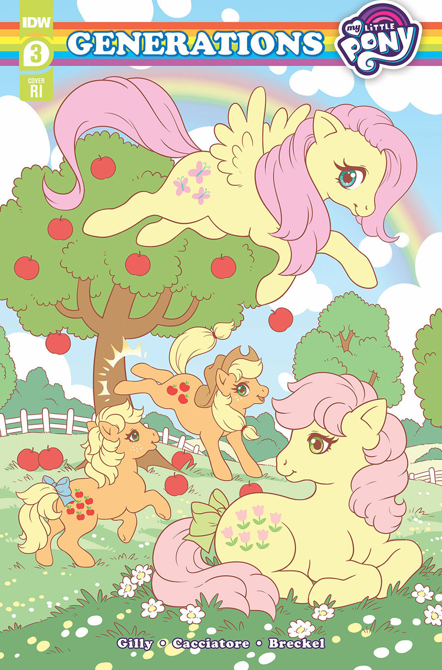 My Little Pony Generations #3 Cover C Incentive Samantha Whitten Variant Cover
