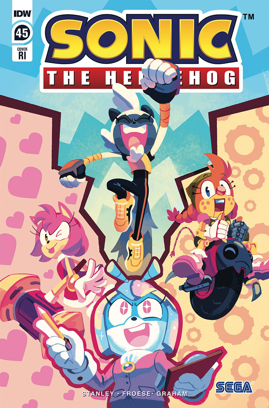 Sonic The Hedgehog Vol 3 #47 Cover C Incentive Nathalie Fourdraine Variant Cover