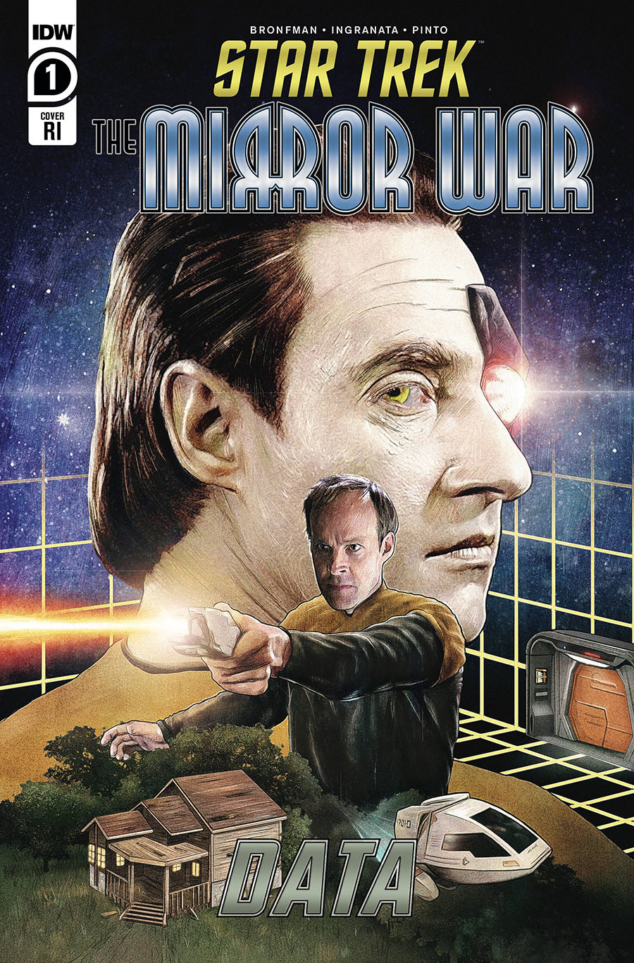 Star Trek The Mirror War Data #1 (One Shot) Cover C Incentive Tom Ralston Variant Cover
