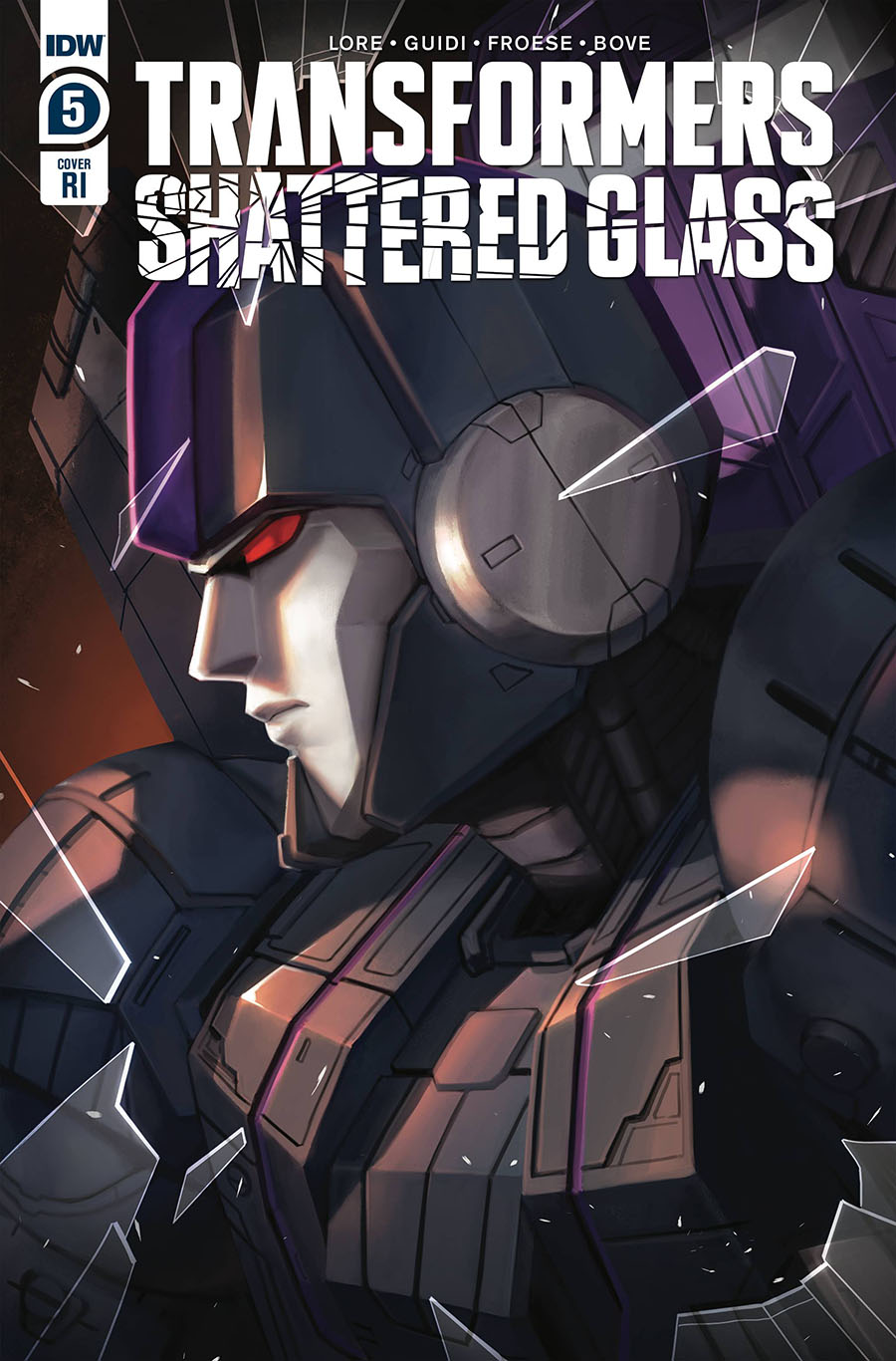Transformers Shattered Glass #5 Cover C Incentive Sara Pitre-Durocher Variant Cover