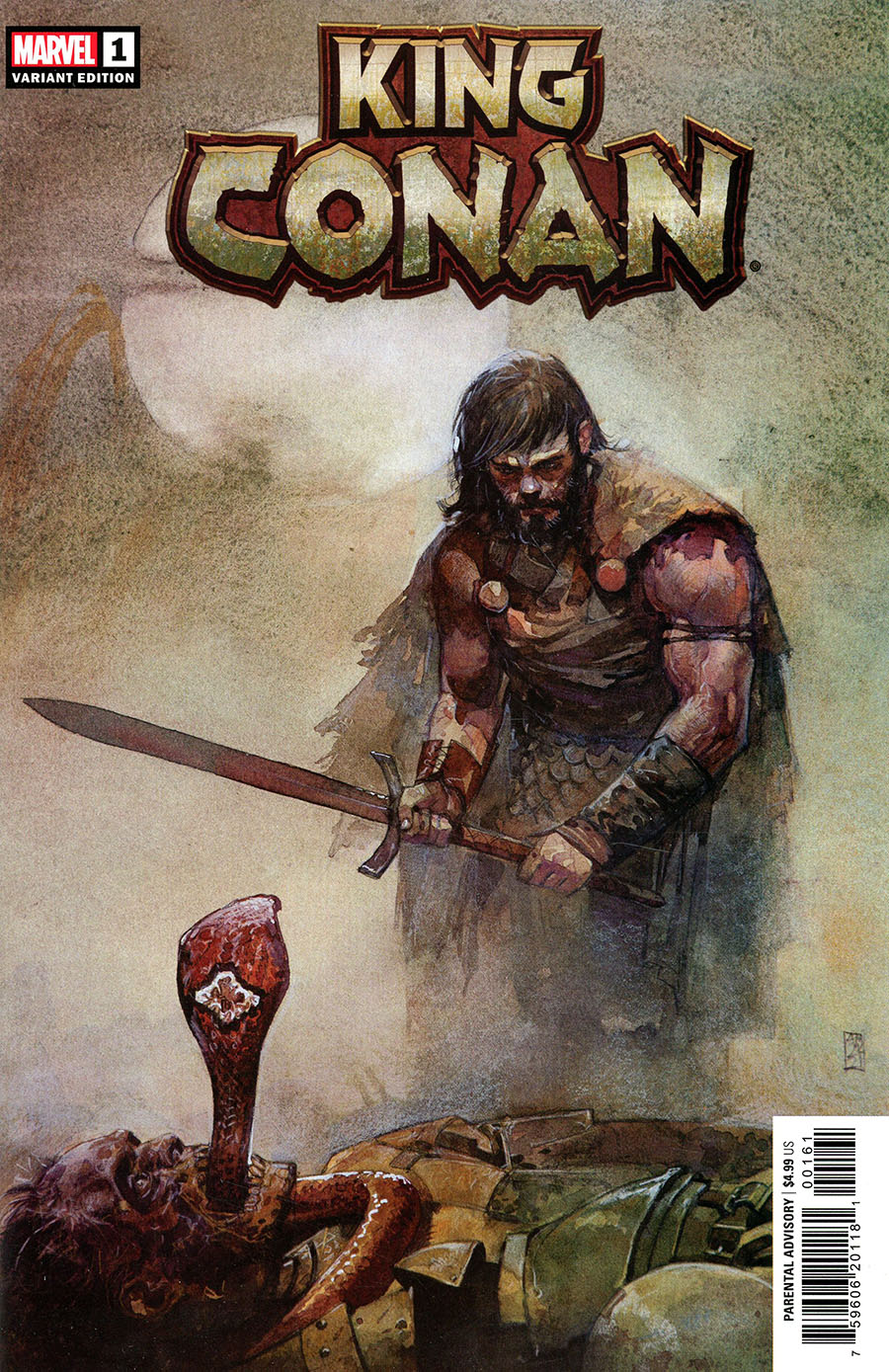 King Conan Vol 2 #1 Cover G Incentive Alex Maleev Variant Cover