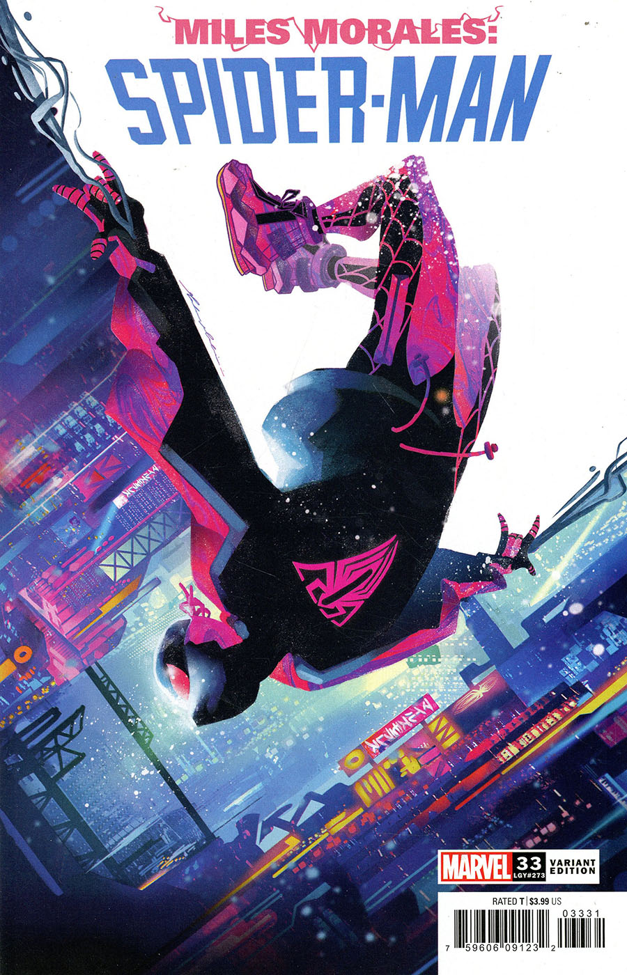 Miles Morales Spider-Man #33 Cover C Incentive Mateus Manhanini Variant Cover