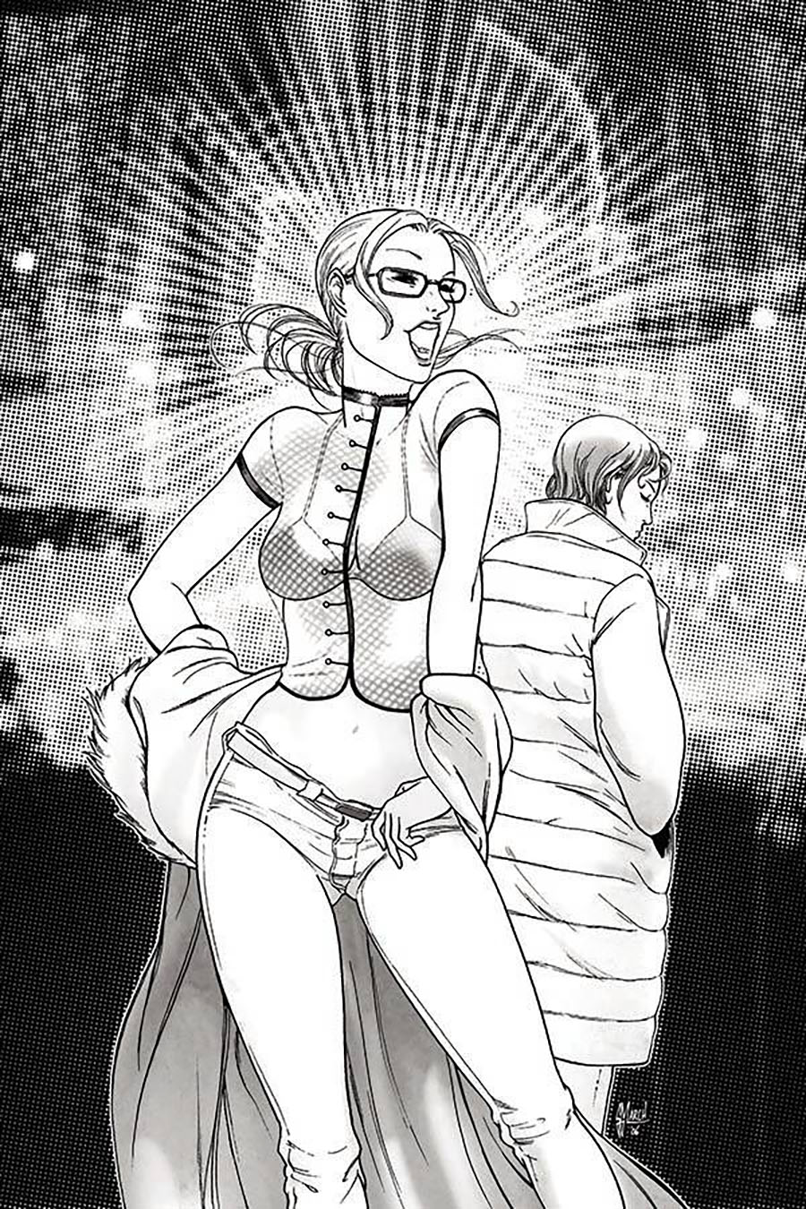 Guillem Marchs Laura And Other Stories #2 Cover E Incentive Guillem March Black & White Cover
