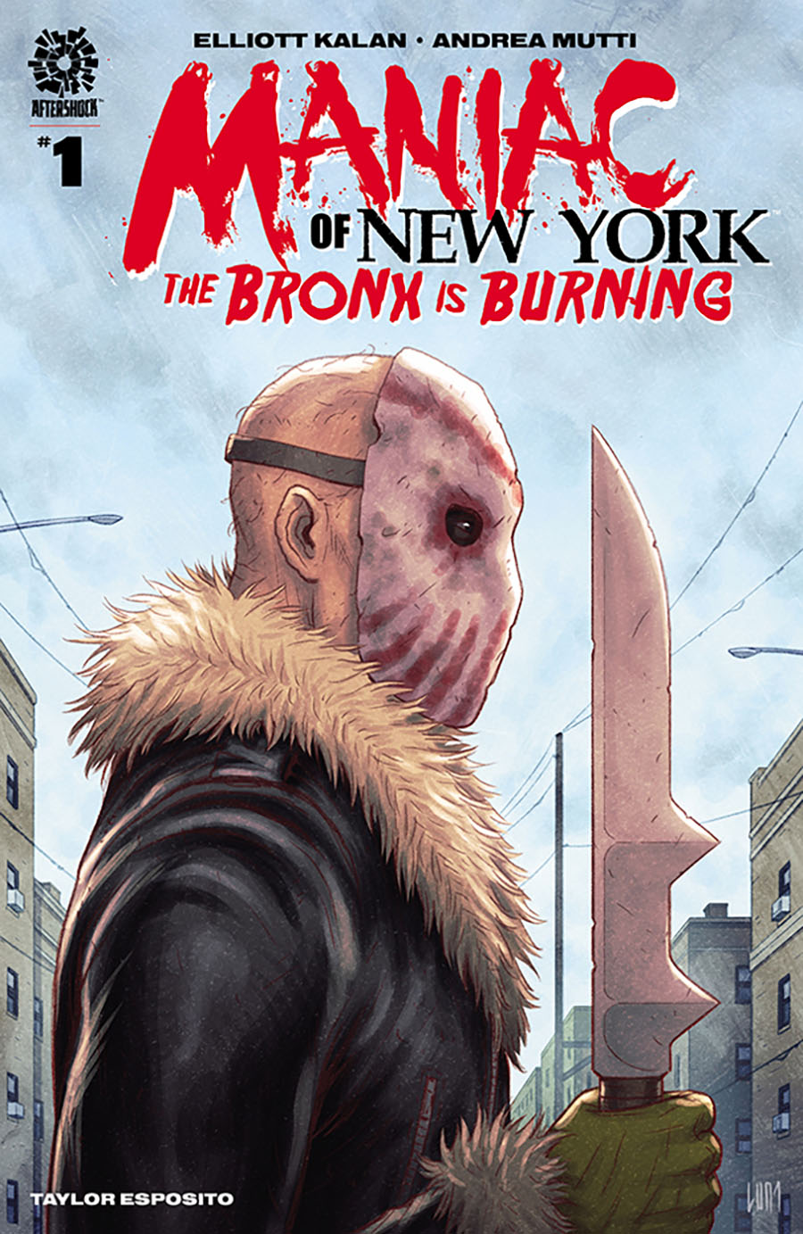 Maniac Of New York Bronx Is Burning #1 Cover C Incentive Jonathan Luna Variant Cover