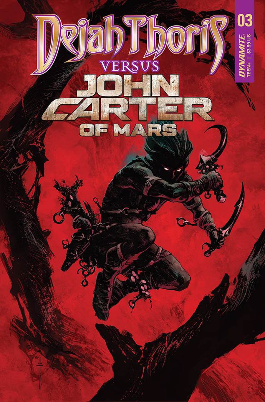 Dejah Thoris Versus John Carter Of Mars #3 Cover L Variant Sebastian Fiumara Cover