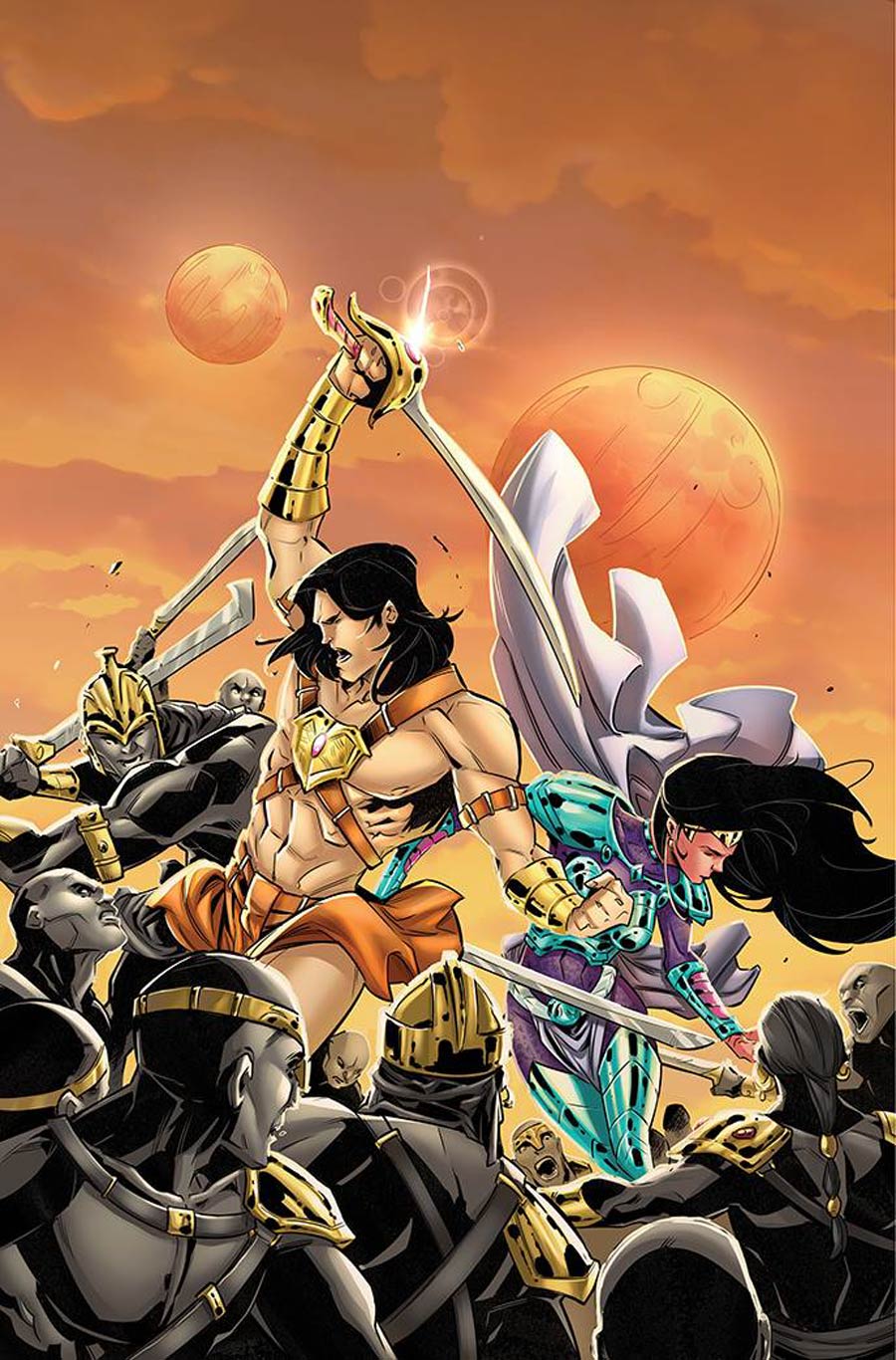 Dejah Thoris Versus John Carter Of Mars #3 Cover N Incentive Alessandro Miracolo Virgin Cover