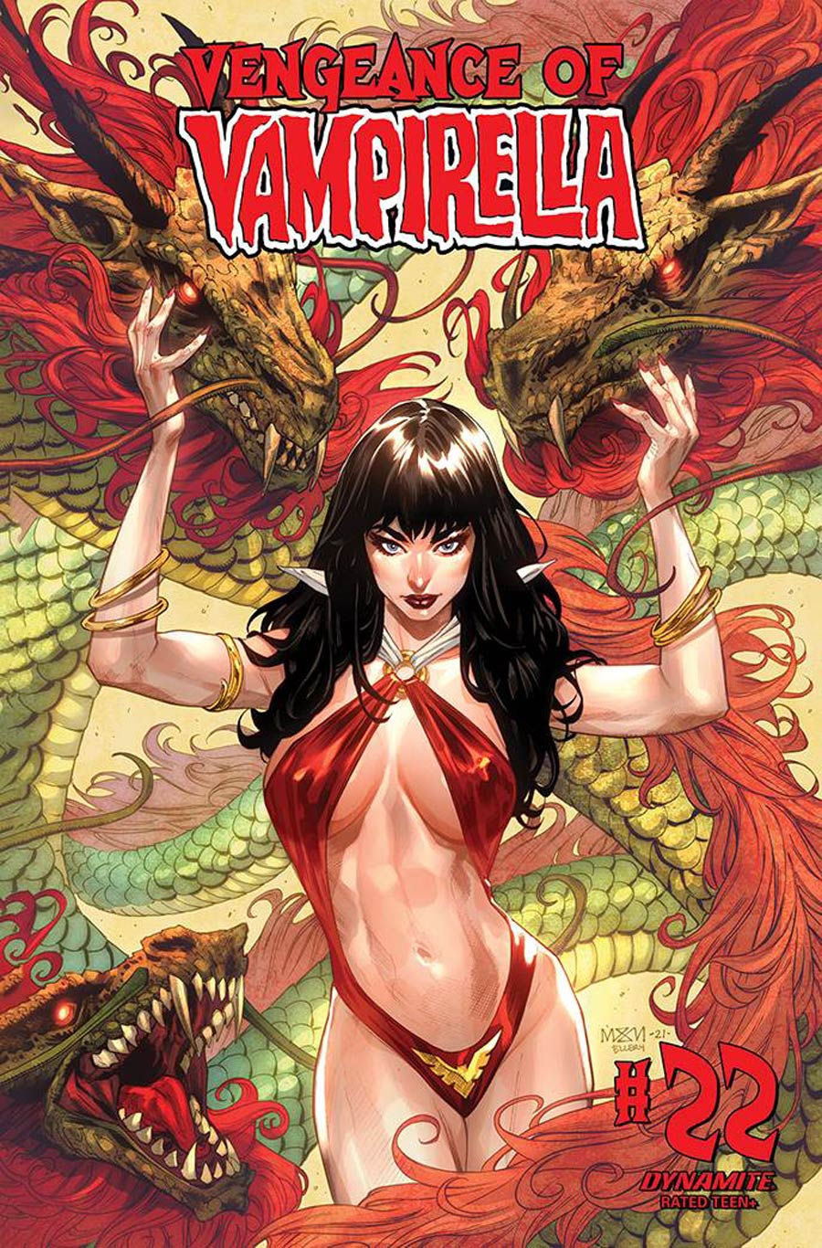Vengeance Of Vampirella Vol 2 #22 Cover K Variant Michael Santamaria Cover