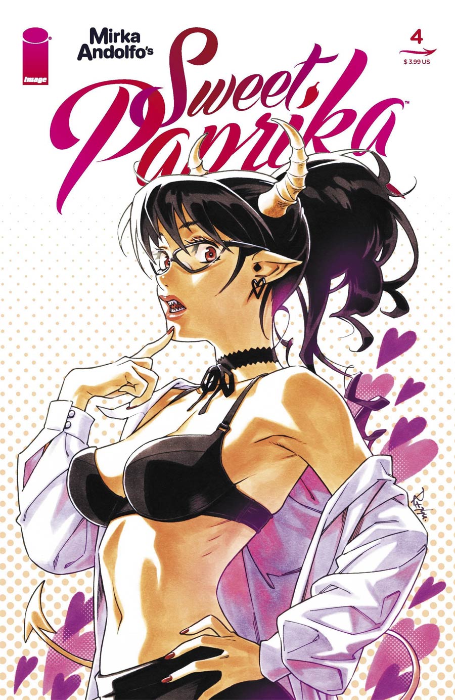 Mirka Andolfos Sweet Paprika #4 Cover B Variant Retsu Tateo Cover