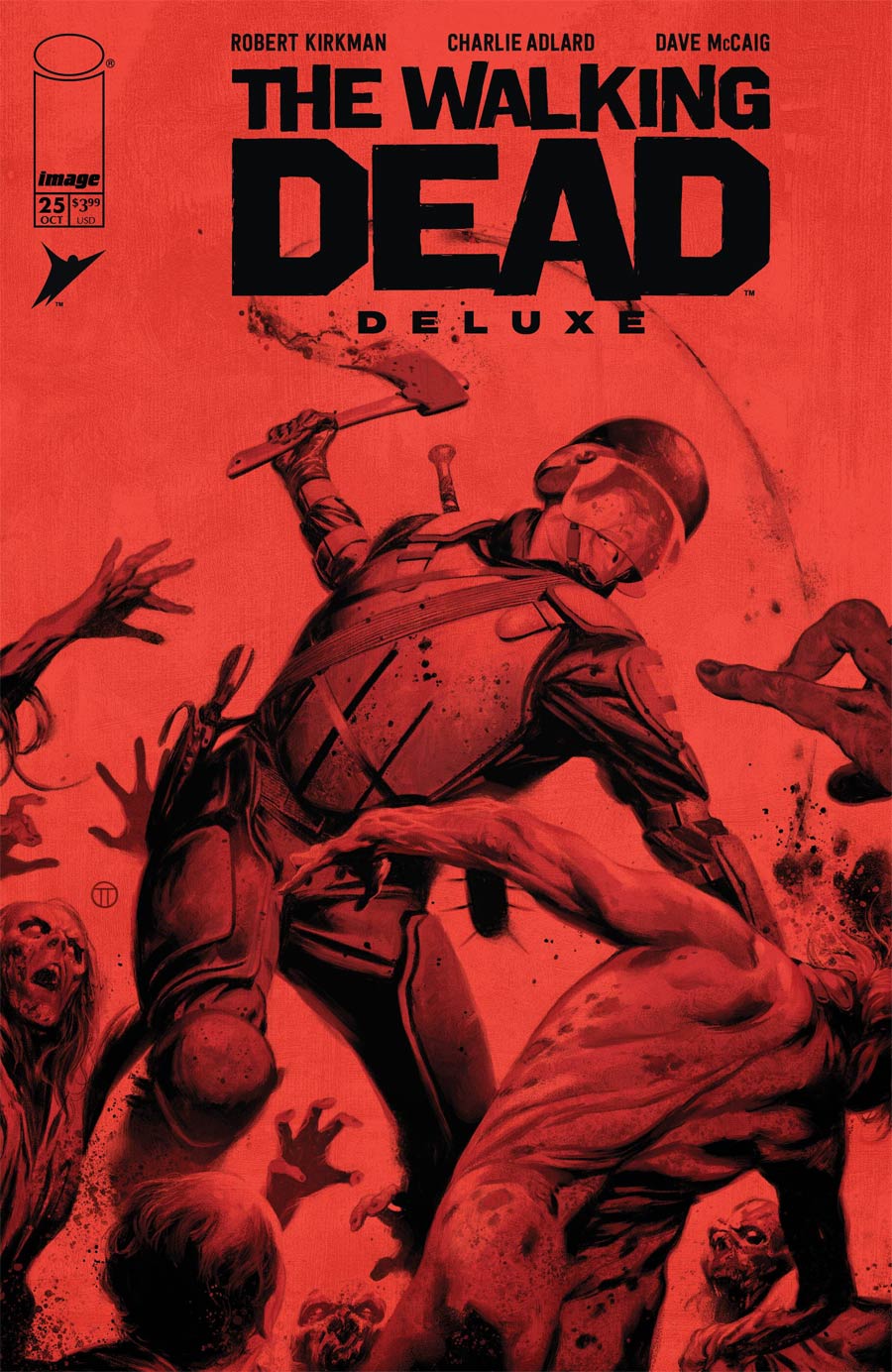 Walking Dead Deluxe #25 Cover D Variant Julian Totino Tedesco Cover
