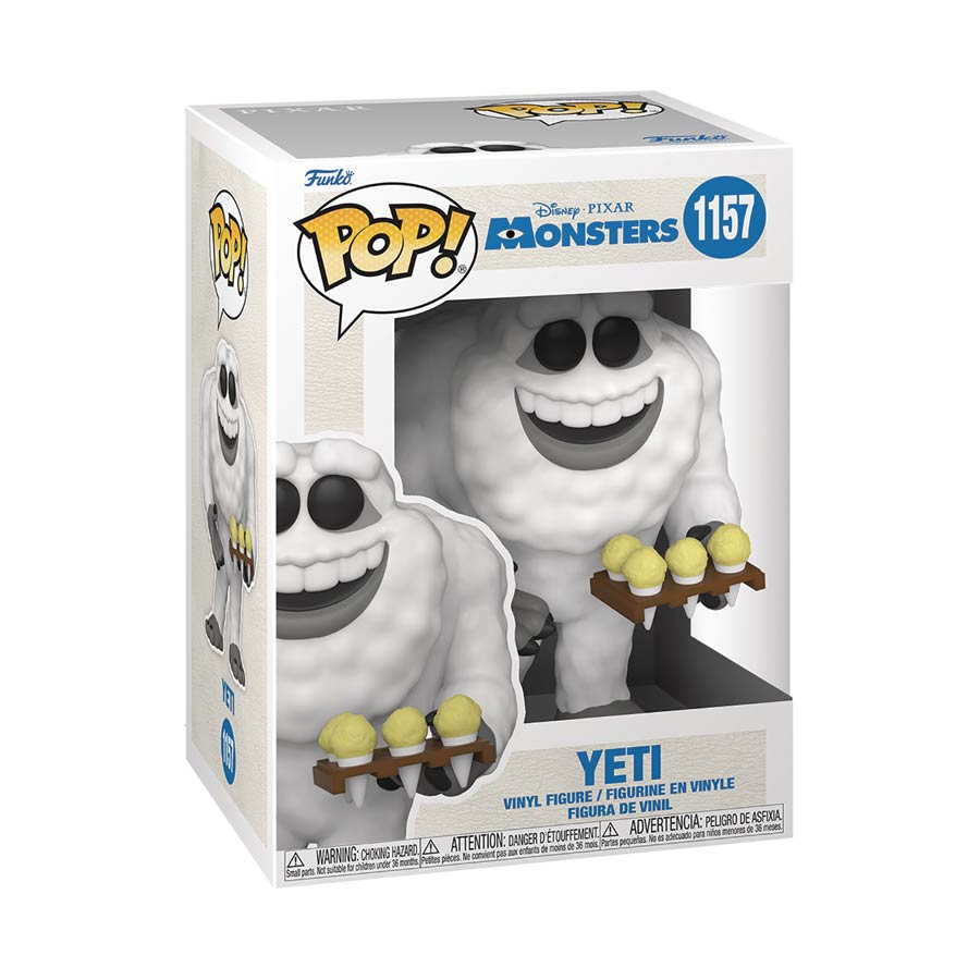 POP Disney Monsters Inc 20th Anniversary Yeti Vinyl Figure