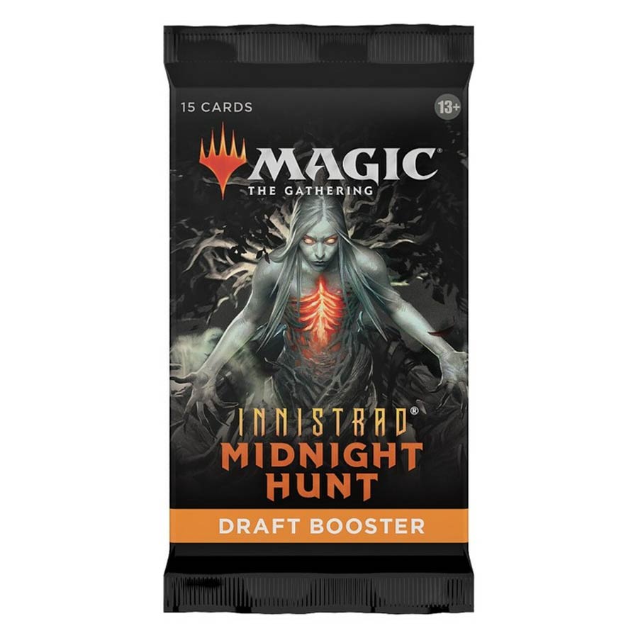 Magic The Gathering Innistrad Midnight Hunt Draft Booster Pack