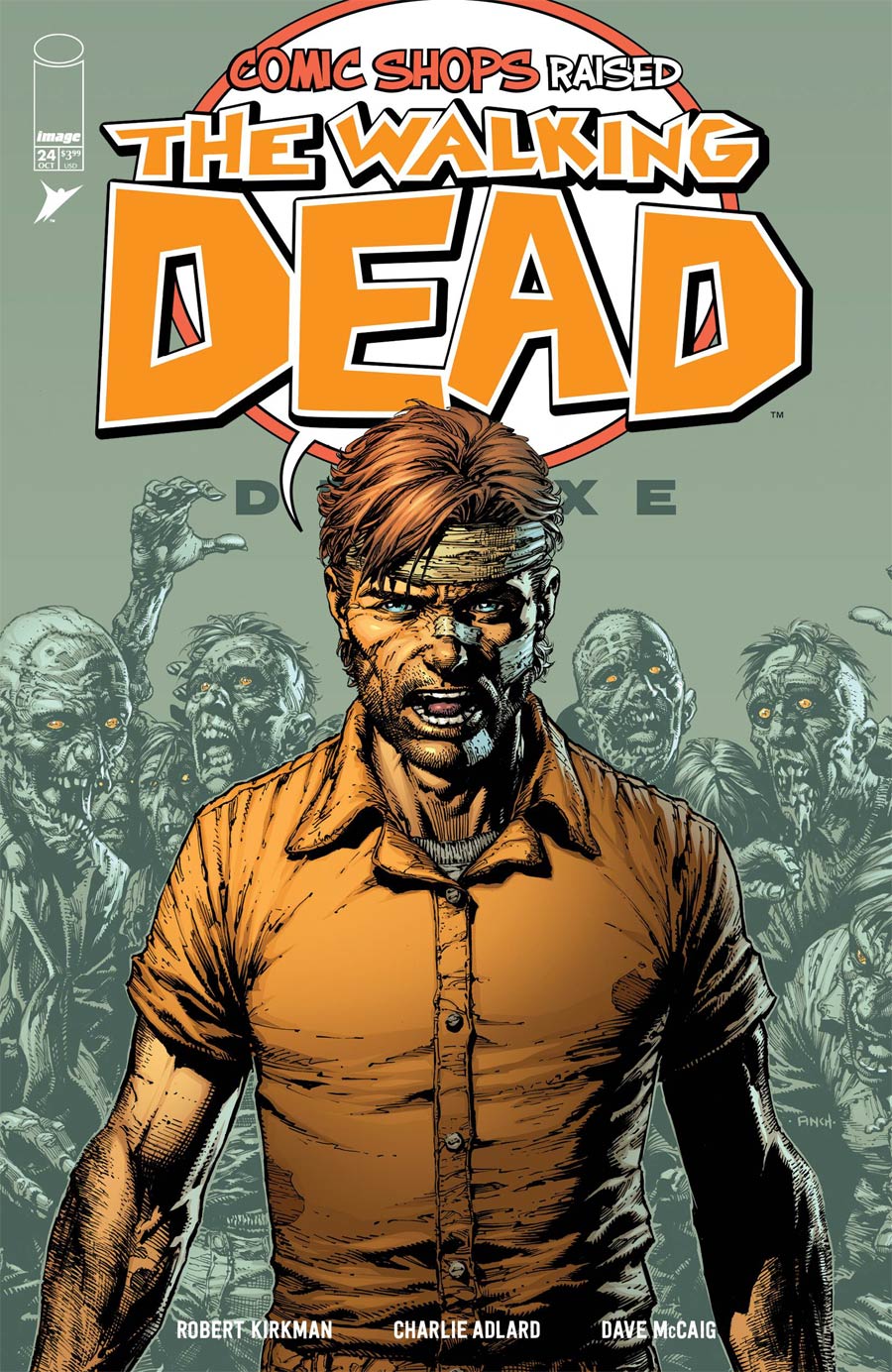 Walking Dead Deluxe #24 Cover D Variant David Finch & Dave McCaig Comic Shops Cover