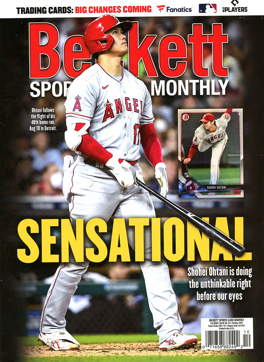 Beckett Sports Card Monthly #439 Vol 38 #10 October 2021