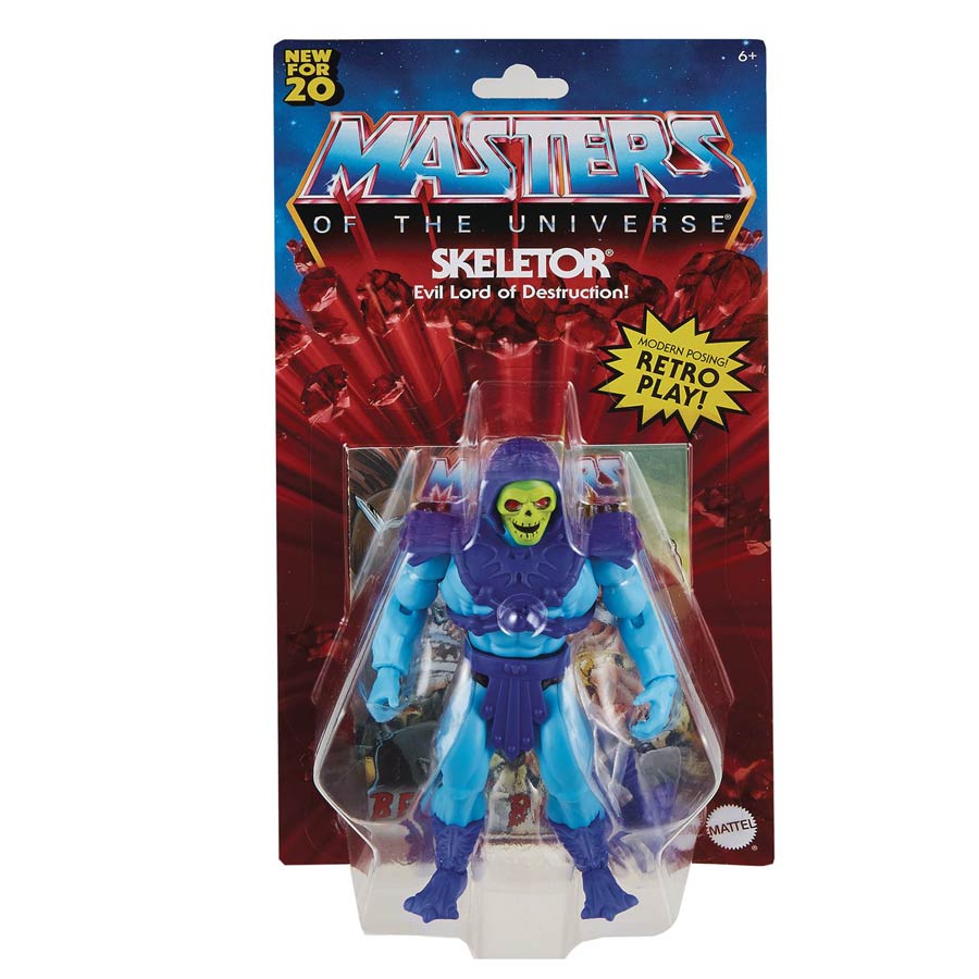 Masters Of The Universe Origins Skeletor Action Figure Case