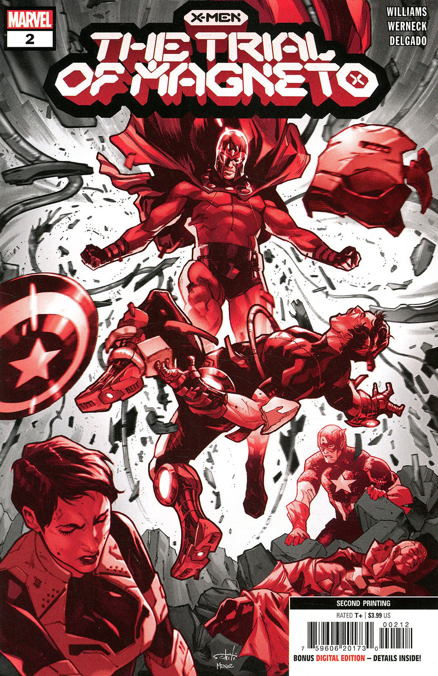 X-Men Trial Of Magneto #2 Cover F 2nd Ptg Valerio Schiti Variant Cover