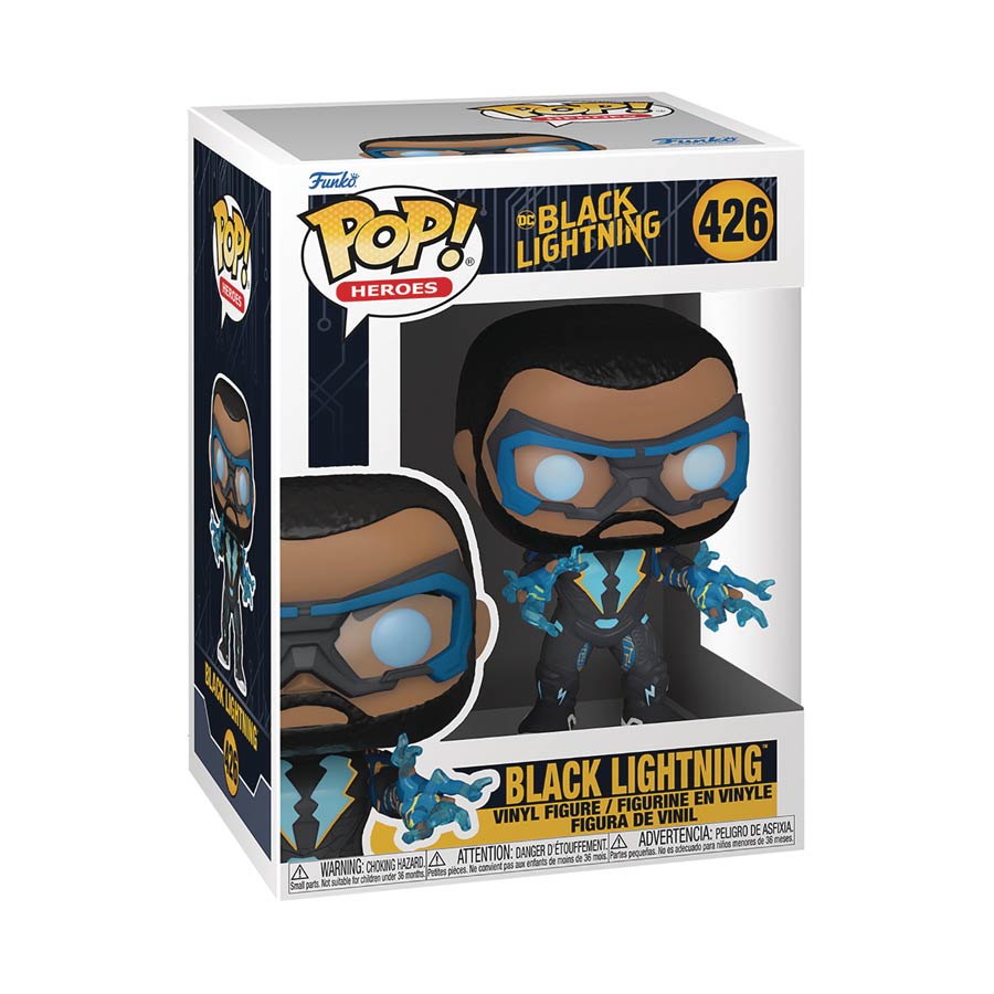 POP Heroes Black Lightning Black Lightning Vinyl Figure