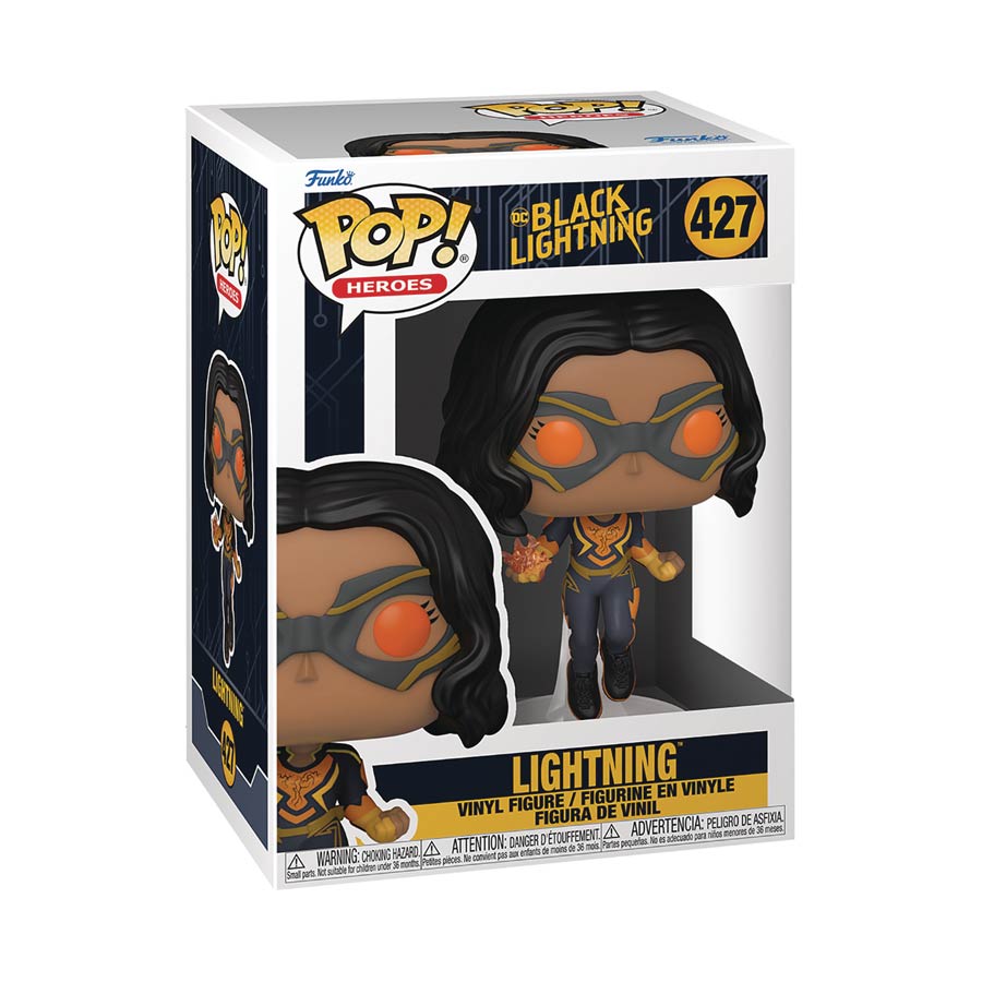 POP Heroes Black Lightning Lightning Vinyl Figure