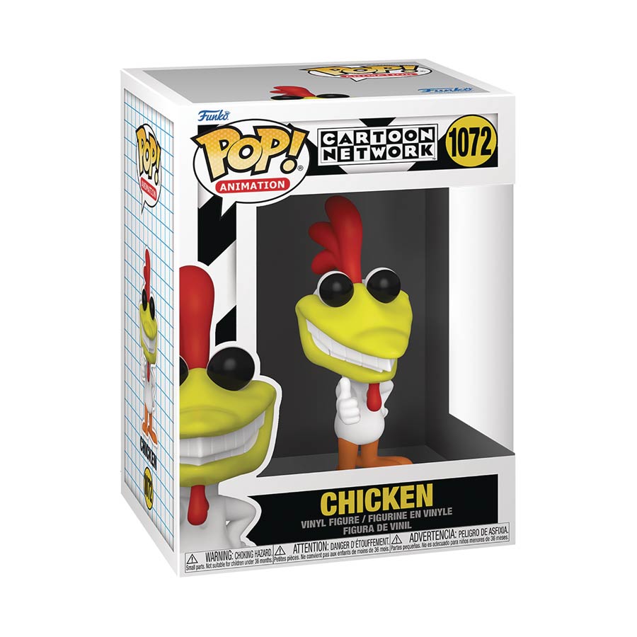 POP Animation Cartoon Network Cow And Chicken Chicken Vinyl Figure
