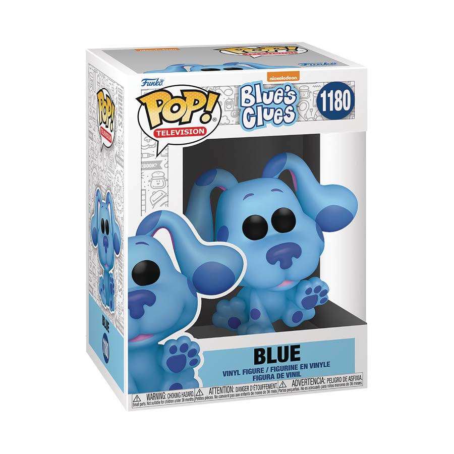 POP Television Blues Clues Blue Vinyl Figure