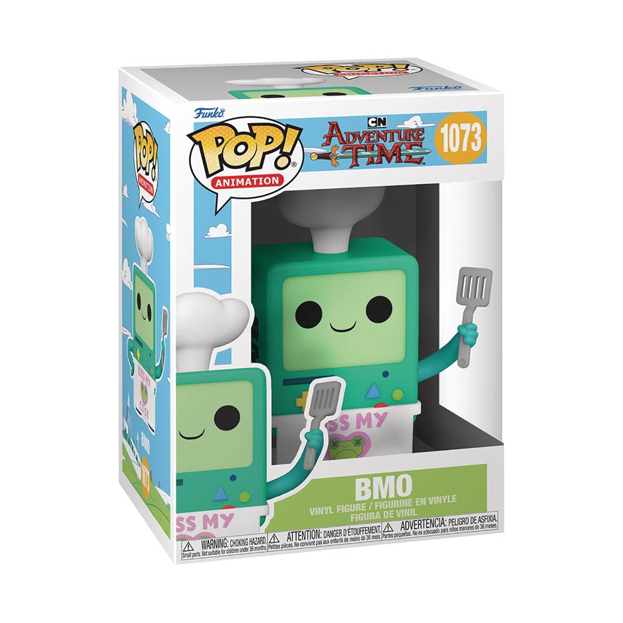 POP Animation Adventure Time BMO Cook Vinyl Figure