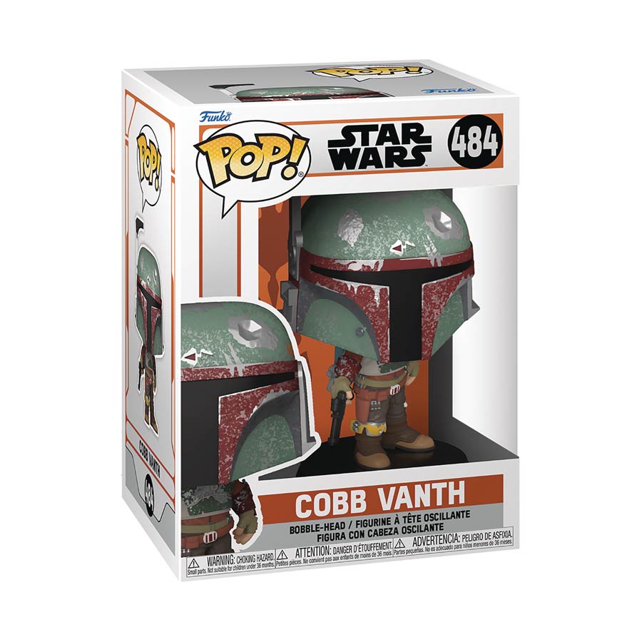 POP Star Wars The Mandalorian Cobb Vanth Vinyl Bobble Head