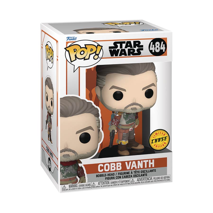 POP Star Wars The Mandalorian Cobb Vanth Chase Vinyl Bobble Head