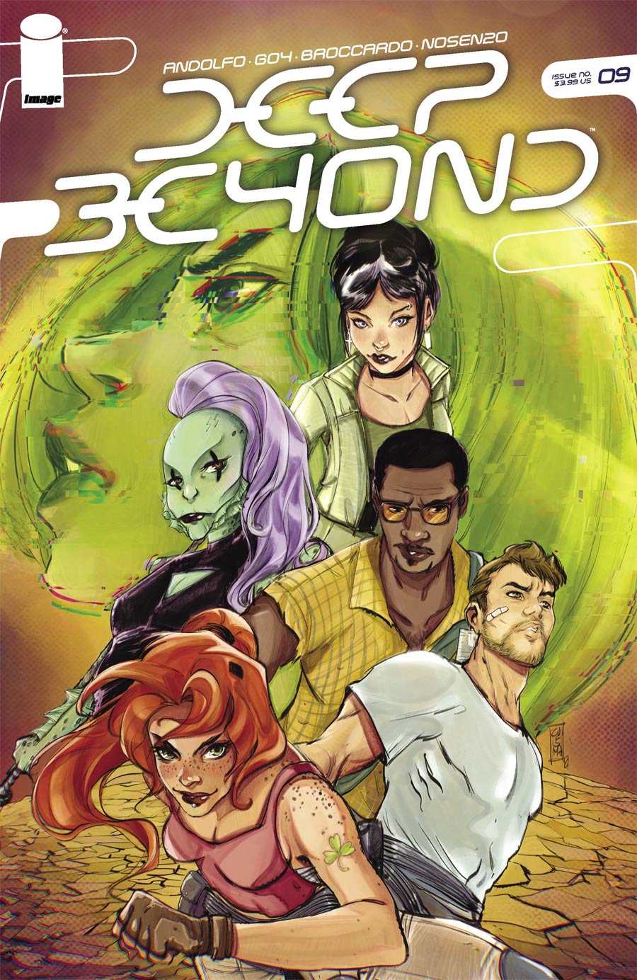 Deep Beyond #9 Cover D Variant Zulema Lavina Cover