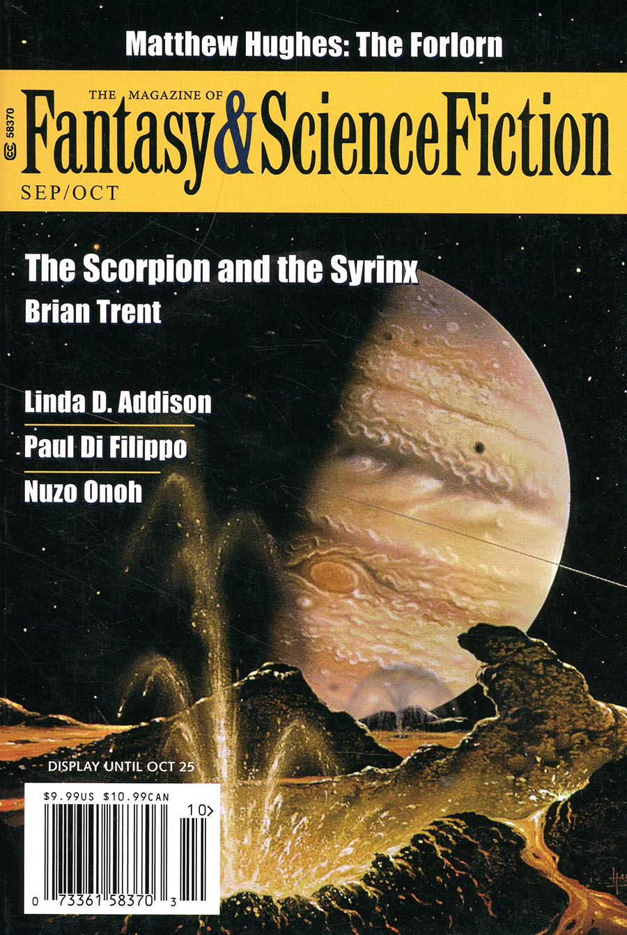 Fantasy & Science Fiction Digest Vol 141 #3 & 5 Sept / Oct 2021