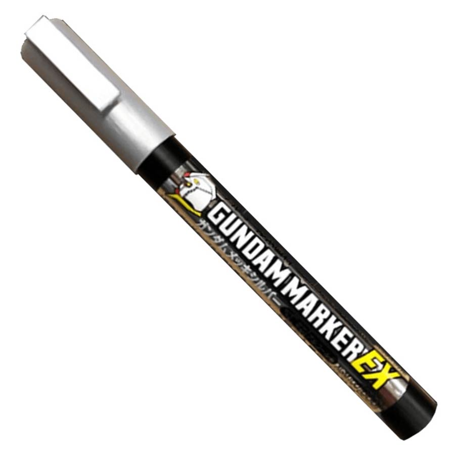 Gundam Marker - Box Of 10 Units - XGM100 EX Plated Silver Marker