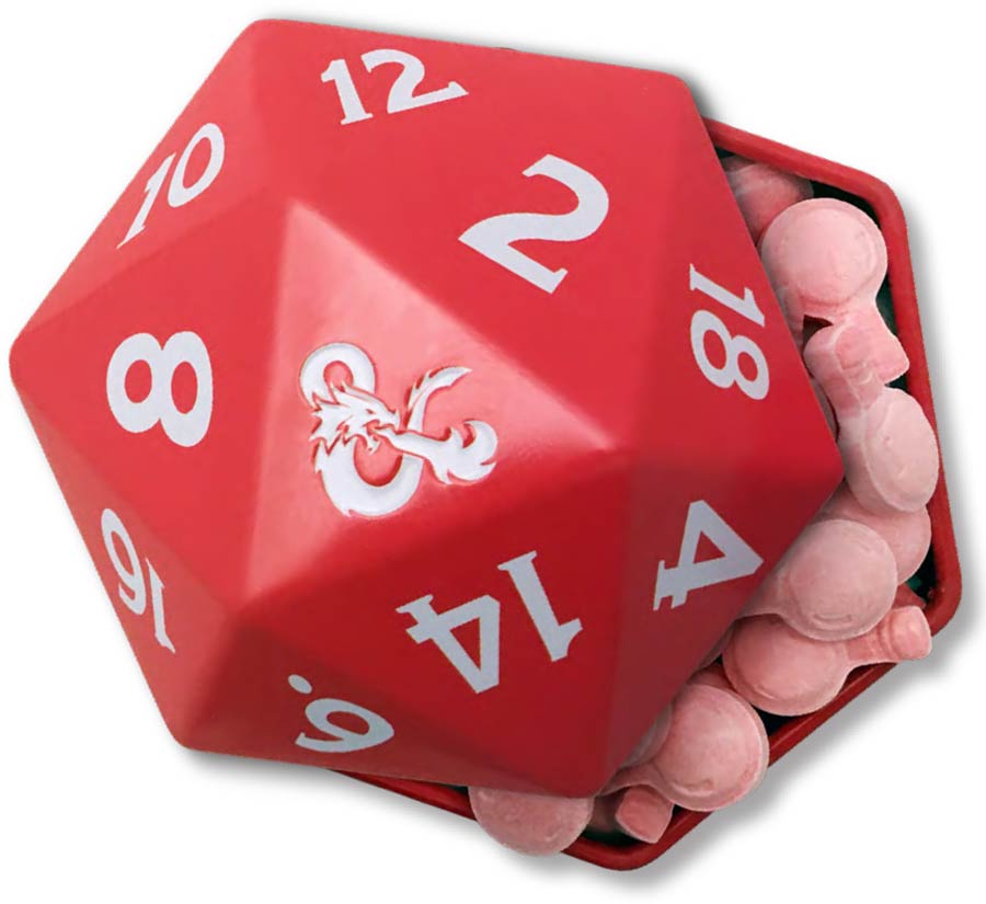 Dungeons & Dragons D20 Cherry Potion Candy Tin