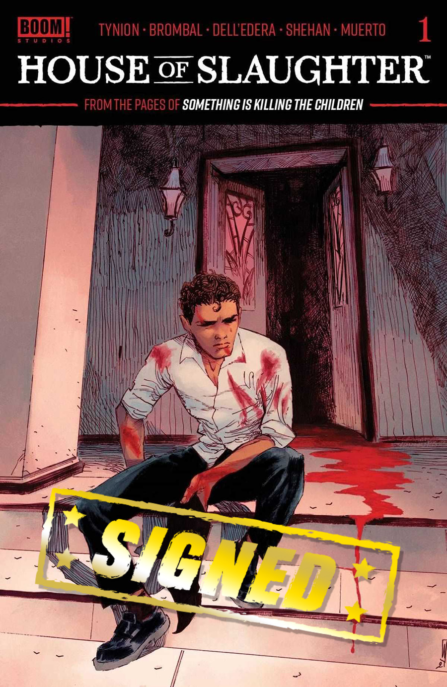 House Of Slaughter #1 Cover T Variant Werther Dell Edera Cover Signed By James Tynion IV