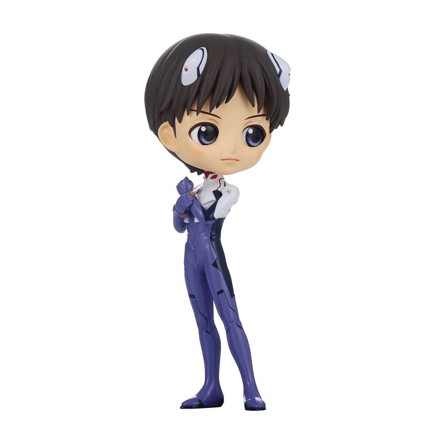 Evangelion New Theatrical Edition Q-Posket Figure - Shinji Ikari Plugsuit Style Version B
