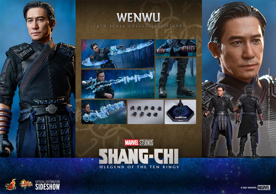 Marvel Shang-Chi And The Legend Of The Ten Rings Wenwu Sixth Scale Action Figure